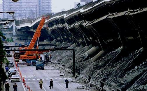 Consequences of the Kobe earthquake on January 17, 1995.